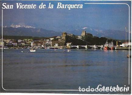 Postales: POSTAL L05515: Vista general de San Vicente de la Barquera