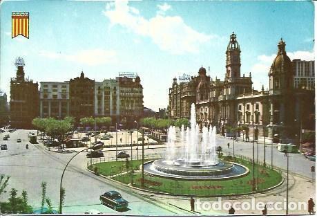 Postales: POSTAL L05504: Valencia. Plaza del Caudillo - Foto 1