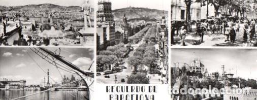 Cartoline: POSTAL PV07388: Vistas varias de Barcelona - NULL