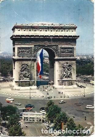 Postales: POSTAL L06058: Paris. Arc de Triomphe - Foto 1