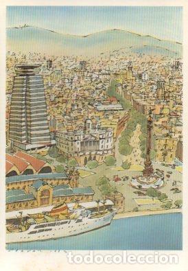 Postkarten: POSTAL PV07452: Barcelona puerto por Jorge Arranz