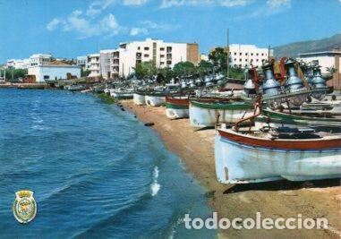 Cartes Postales: POSTAL PV07660: Barcas de pesca en la Playa de Pescadores de Rosas, Gerona - NULL