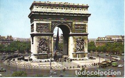 Postales: POSTAL L05867: Paris. Arco del Triunfo - Foto 1