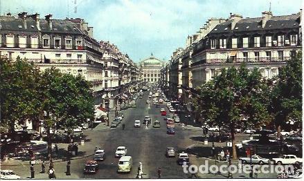 Postales: POSTAL L05905: Avenida de la Opera en Paris - Foto 1
