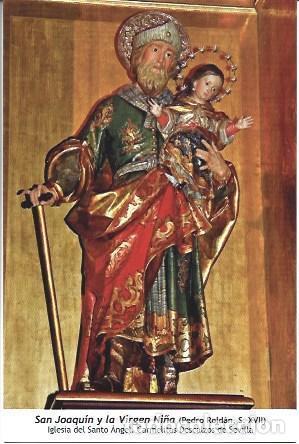 Postais: POSTAL A1403: San Joaquin y la Virgen Ni&ntilde;a de las Carmelitas de Sevilla - NULL