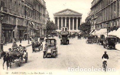 Postales: POSTAL PV08143: La Rue Royale, Paris - Foto 1