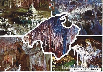 Postales: POSTAL A1511: Mallorca. Cuevas dels Hams - Foto 1