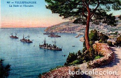 Postales: POSTAL PV08050: La Rade et l'Escadre, Villefranche - NULL
