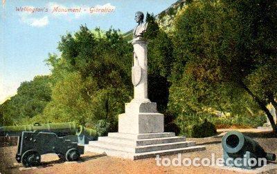 Postales: POSTAL PV08028: Wellingtons Monument, Gibraltar - Foto 1