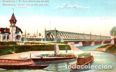 Postais: POSTAL PV08017: Nouveau pont du Rhin pres Kehl, Strasbourg - NULL