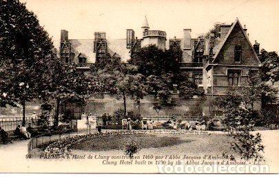 Cartoline: POSTAL PV08060: Hotel de Cluny, Paris - NULL