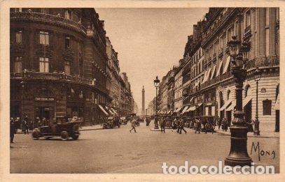 Postkarten: POSTAL PV08068: Rue de la Paix, au fond la Colonne Vendome, Paris - NULL