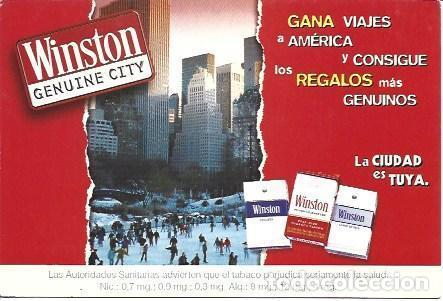 Postkarten: POSTAL A1711: Publicidad de tabaco Winston
