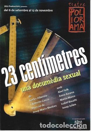 Postcards: POSTAL A1690: 23 centimetres en el Poliorama de Barcelona - NULL