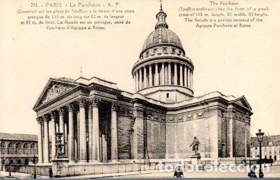 Postales: POSTAL PV08165: Paris, Le Pantheon - A. P. - Foto 1