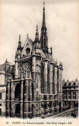 Postkarten: POSTAL PV08294: The Sainte-Chapelle, Paris - NULL