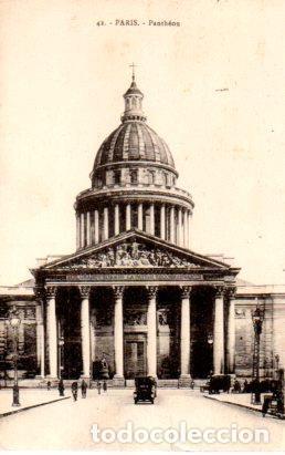 Postales: POSTAL PV08281: Entree du Pantheon, Paris - Foto 1