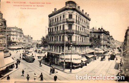 Postais: POSTAL PV08277: Carrefour des Rues d'Alsace-Lorraine et Bayard, Place Matabiau. Toulouse