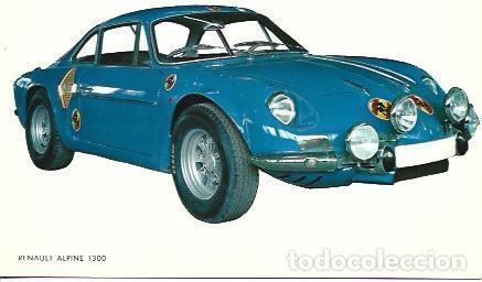 Postales: POSTAL A1787: Renault Alpine 1300 - NULL