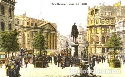 Postkarten: POSTAL PV08010: The Mansion House, London - NULL