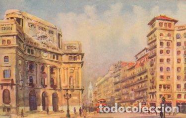 Postales: POSTAL PV07726: Via Layetana y Plaza Antonio Maura en Barcelona por J. M. Tuser