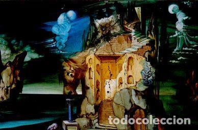 Postales: POSTAL PV07767: Decorado para el ballet Tristan fou por Dali - NULL