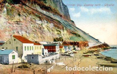 Postais: POSTAL PV07980: Catalan Bay looking north, Gibraltar - NULL