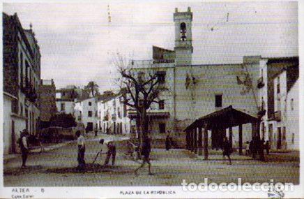 Postcards: POSTAL PV07953: Paseo de la Republica en Altea, Alicante (ver descripcion) - NULL