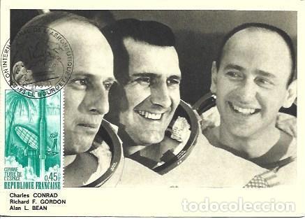 Postales: POSTAL A2233: Charles Conrad, Richard Gordon y Alan Bean - Foto 1