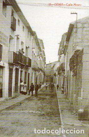 Postkarten: POSTAL PV07907: Vista calle Mayor en Denia, Alicante (ver descripcion) - NULL