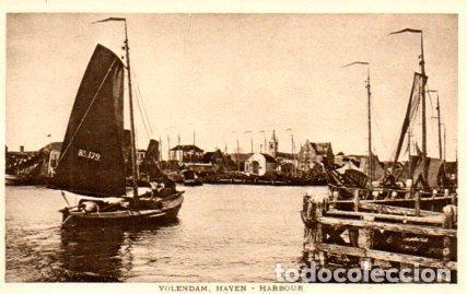 Postales: POSTAL PV08661: Volendam, Haven - Harbour - Foto 1