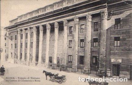 Postcards: POSTAL PV08593: Tempio di Nettuno ora Camera di Commercio e Borsa, Roma - NULL