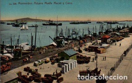 Postkarten: POSTAL PV08610: Aduana Muelle Maciel y Cerro, Montevideo - NULL