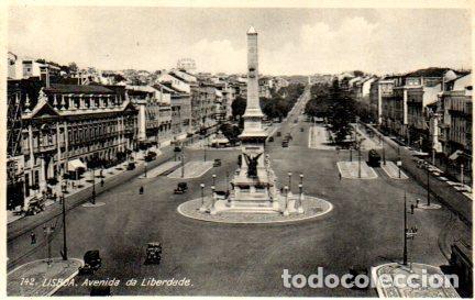 Postcards: POSTAL PV08692: Avenida da Liberdade, Lisboa - NULL