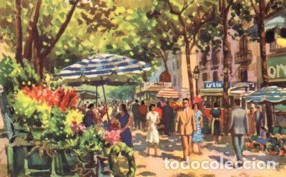 Cartes Postales: POSTAL PV08740: Rambla de las Flores, Barcelona - NULL
