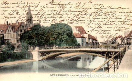 Postais: POSTAL PV08720: Kaufhaus-Brucke, Strassburg