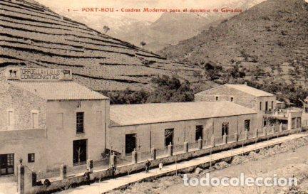 Postais: POSTAL PV08689: Port-Bou. Cuadras modernas para el descanso de ganado