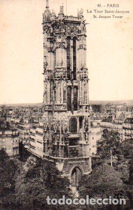 Postales: POSTAL PV08318: La Tour Saint-Jacques, Paris - Foto 1
