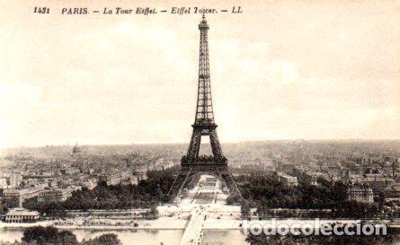 Postales: POSTAL PV08518: Panoramica La Torre Eiffel, Paris - Foto 1