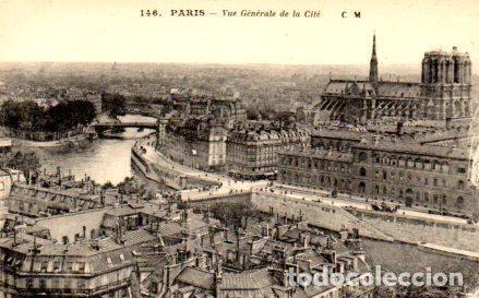 Postales: POSTAL PV08515: Paris, vue Generale de la Cite - Foto 1