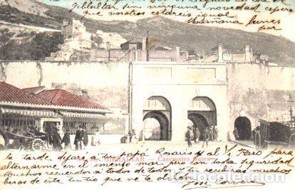Postales: POSTAL PV08546: Casemates Gates, Gibraltar - Foto 1