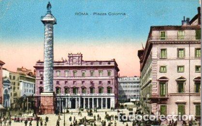 Postcards: POSTAL PV08525: Piazza Colonna, Roma - NULL