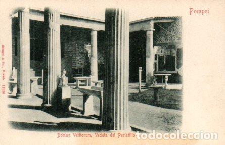 Postkarten: POSTAL PV08461: Pompei. Domus Vettiorum, Veduta del Peristilio - NULL
