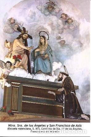 Postcards: POSTAL L06090: Nuestra Se&ntilde;ora de los Angeles y San Francisco de Asis en Valencia - NULL