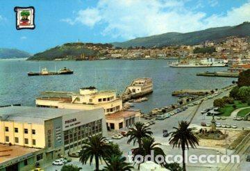 Cartoline: POSTAL PV09053: Real Club Nautico de Vigo, al fondo Monte de la Guia - NULL