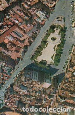Cartes Postales: POSTAL PV09219: Vista aerea Plaza del Caudillo, Valencia - NULL