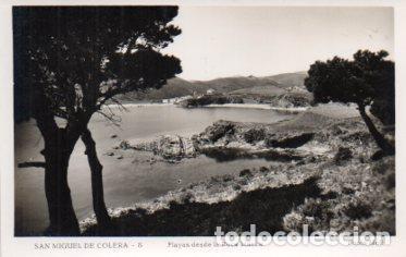 Postales: POSTAL PV08891: San Miguel de Colera, playas desde la Roca blanca