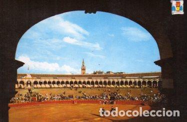 Postcards: POSTAL PV08905: Vista interior de La Real Maestranza en Sevilla