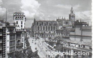 Cartoline: POSTAL PV08874: Avenida Queipo de Llano y Jose Antonio, Sevilla - NULL
