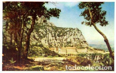 Postales: POSTAL PV01038: Vista del Monasterio de Montserrat desde camino San Miguel